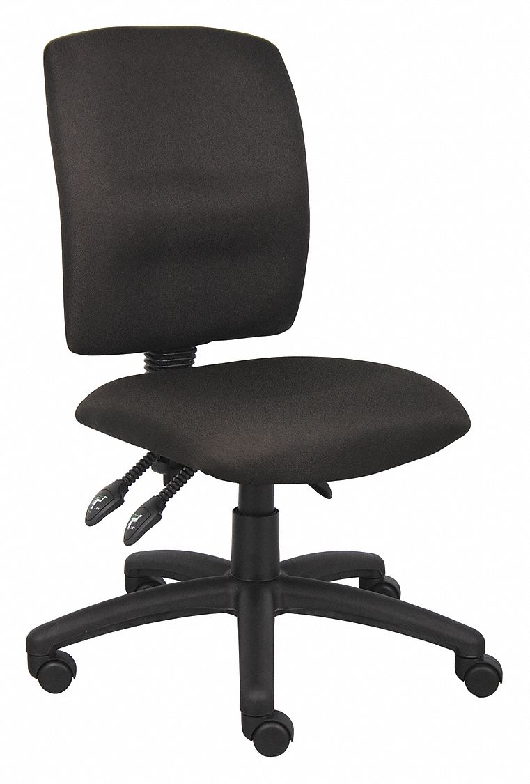 Task Chair Nylon Base Overall 43-1/2 H MPN:B3035-BK