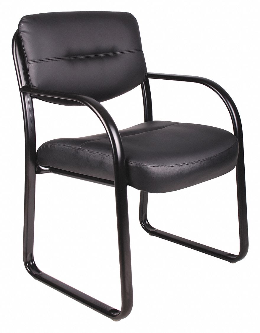 Guest Chair Black Frame Seat 18-1/2 H MPN:B9529