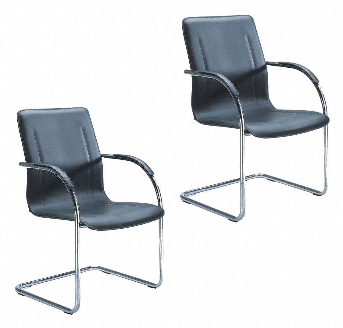 Chair Silver Frame Seat 17-1/2 H PK2 MPN:B9530-2