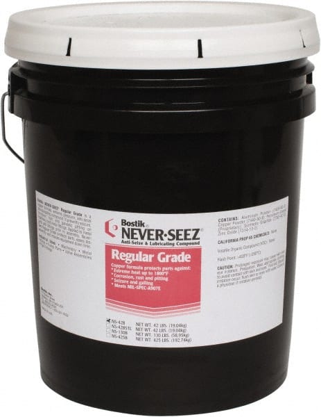 Extreme Pressure Anti-Seize Lubricant: 42 lb Pail MPN:0130685