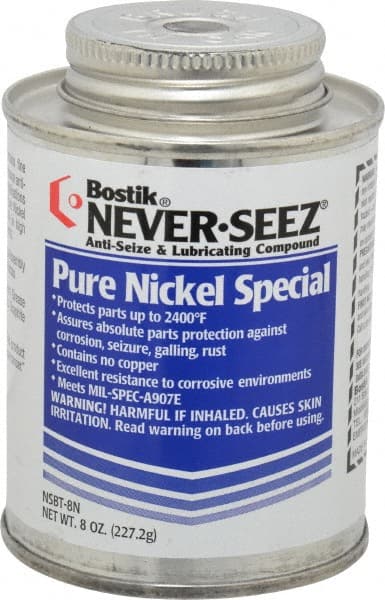 Extreme Pressure & High Temperature Anti-Seize Lubricant: 8 oz Can MPN:535-30803818