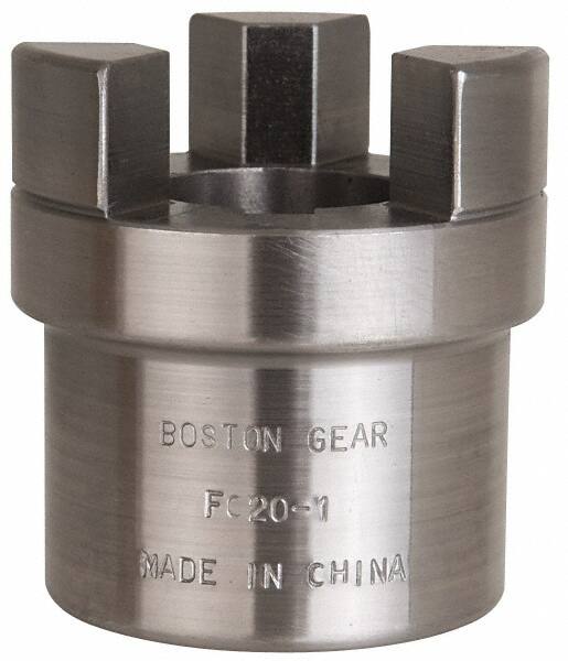 Flexible Coupling Half: Steel, 1