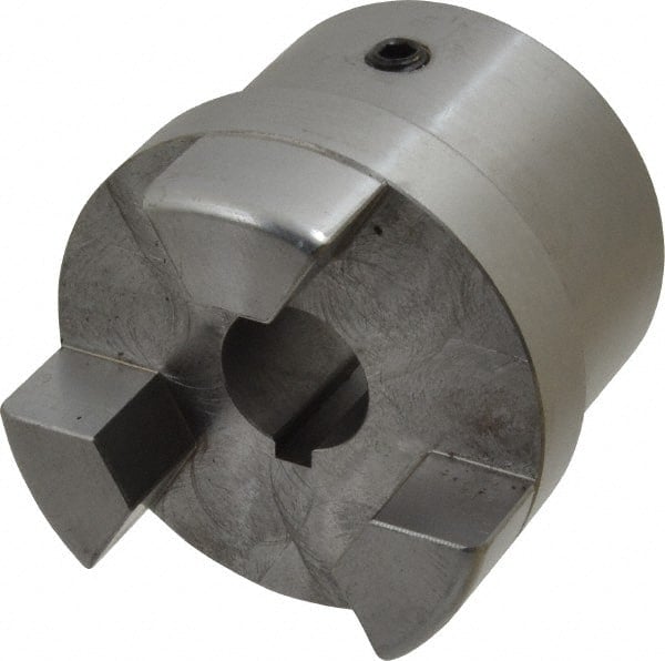 Flexible Coupling Half: Steel, 0.75