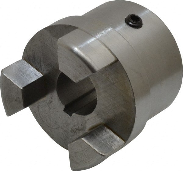 Flexible Coupling Half: Steel, 0.875