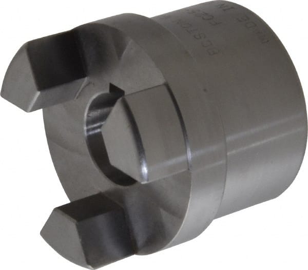 Flexible Coupling Half: Steel, 1