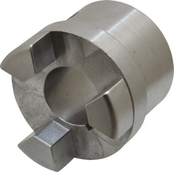 Flexible Coupling Half: Steel, 1.125