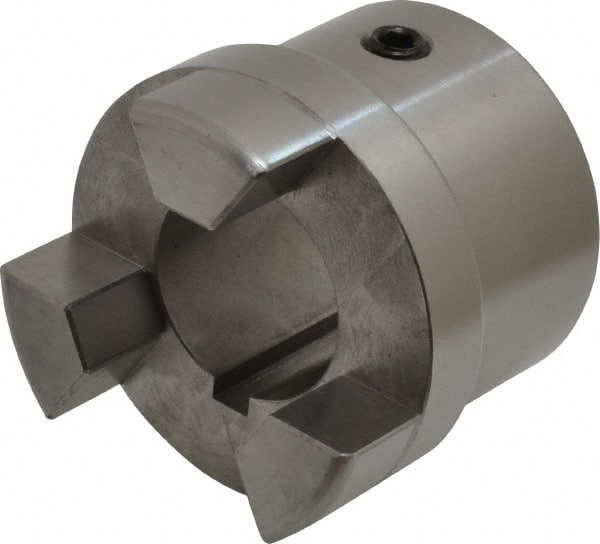 Flexible Coupling Half: Steel, 1.25