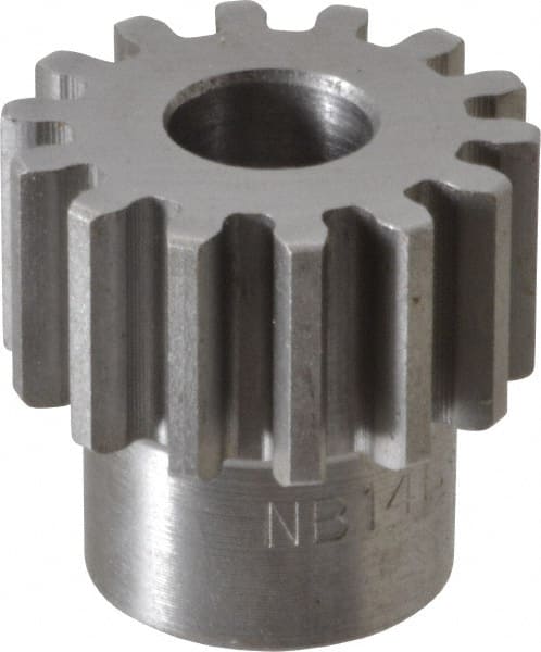 Spur Gear: 14 Teeth, 3/8