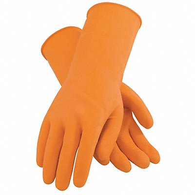 Chem Resist Gloves Latex 28 mil L PK12 MPN:48-L302T/L