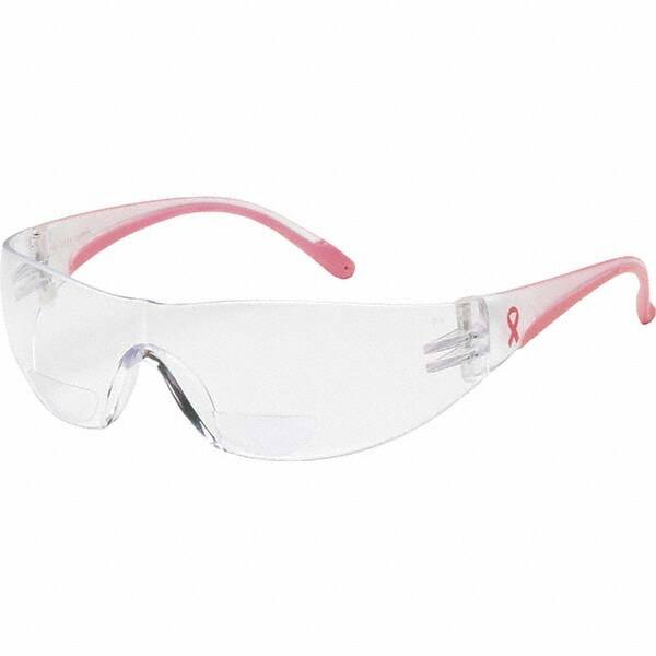 Magnifying Safety Glasses: +1, Clear Lenses, Scratch Resistant, ANSI Z87.1+ & CSA Z94.3 MPN:250-12-0100