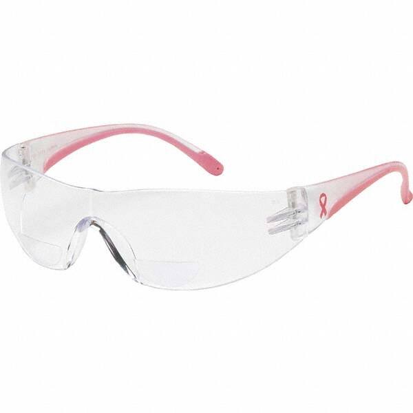Magnifying Safety Glasses: +1.5, Clear Lenses, Scratch Resistant, ANSI Z87.1+ & CSA Z94.3 MPN:250-12-0150