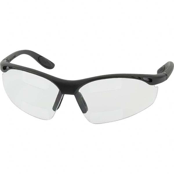 Magnifying Safety Glasses: +1.5, Clear Lenses, Anti-Fog & Scratch Resistant, ANSI Z87.1+ MPN:250-25-1515