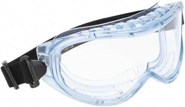 Safety Goggles: Chemical Splash, Scratch-Resistant, Clear Polycarbonate Lenses MPN:251-5300-000