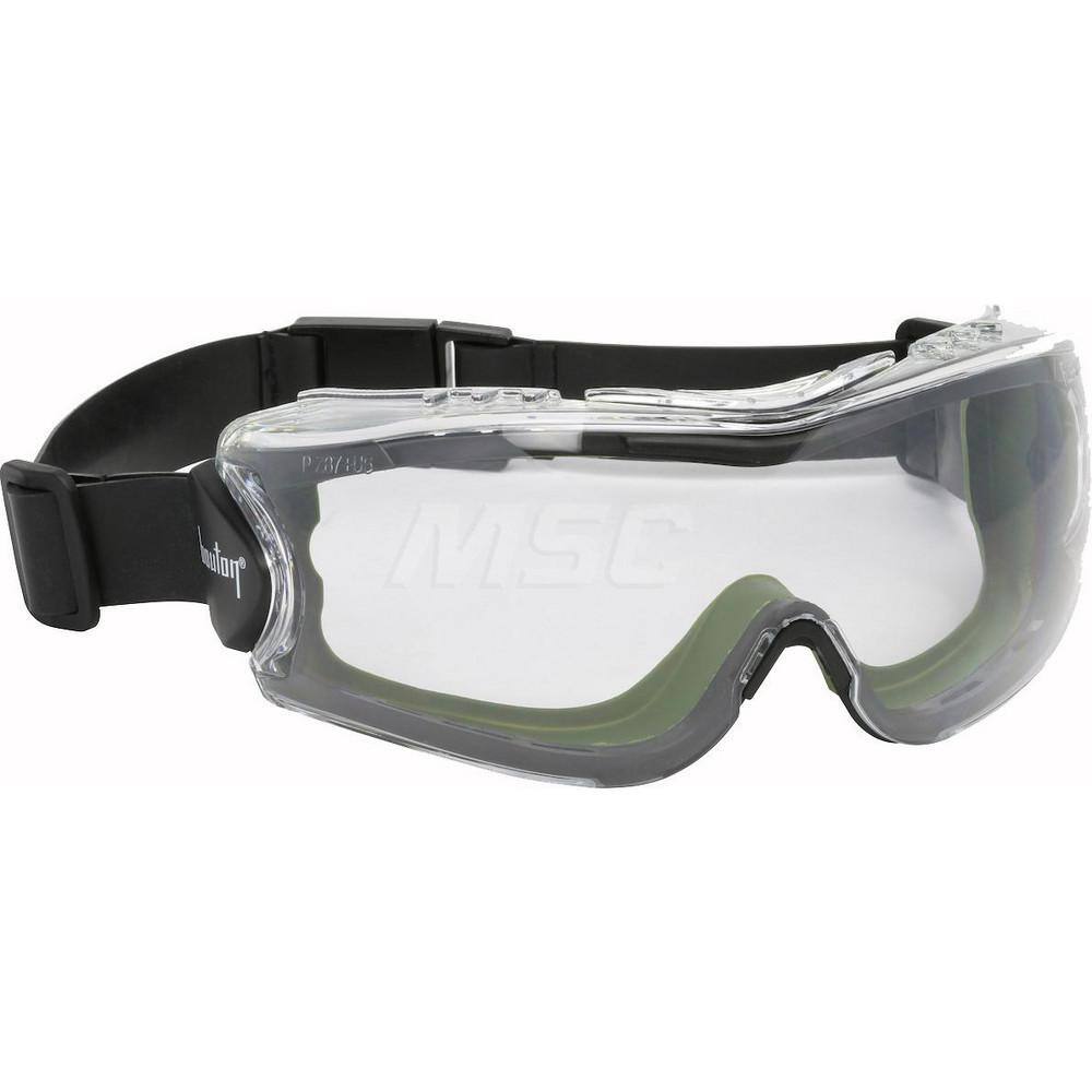 Safety Goggles: Chemical Splash, Anti-Fog & Anti-Scratch, Clear Polycarbonate Lenses MPN:251-63-0520-RHB