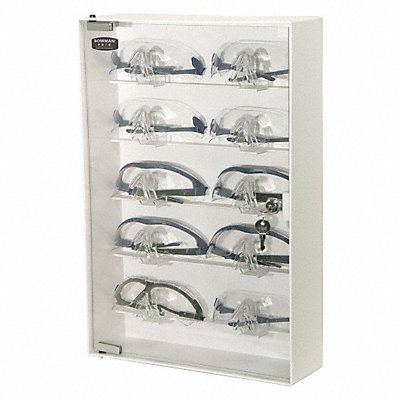 Eyewear Cabinet White/Clear MPN:CP-075