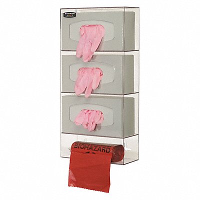 Glove Box Dispenser 3 Boxes 1 Roll MPN:PS004-0111