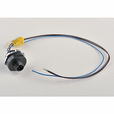 External Thread Receptacle 3 Male 22 AWG MPN:8R3006A18A120