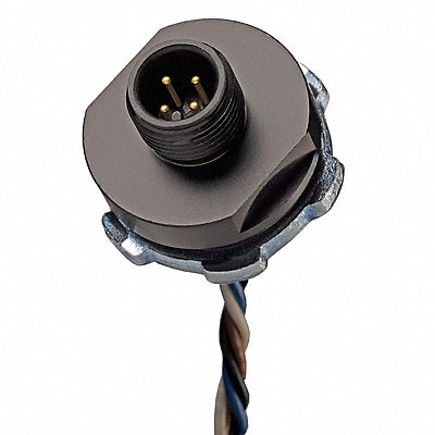 External Thread Receptacle 5 Male 22 AWG MPN:8R5006A18A120