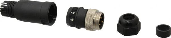 8 Amp, Male Straight Field Attachable Connector Sensor and Receptacle MPN:1A5006-34