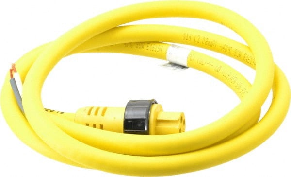 15 Amp, Female Straight to Pigtail Cordset Sensor and Receptacle MPN:32638