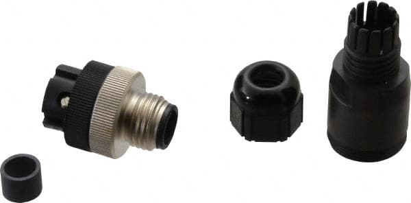 4 Amp, Male Straight Field Attachable Connector Sensor and Receptacle MPN:7A3006-31