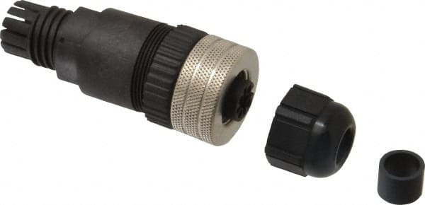 4 Amp, Female Straight Field Attachable Connector Sensor and Receptacle MPN:8A5000-31