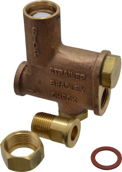 Wash Fountain Combination Stop Strainer & Check Valve MPN:S60-003S