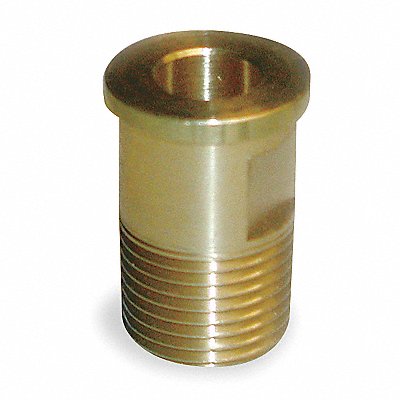 Unplated Tail Piece Brass 1/2in MPN:129-007