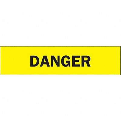 Barricade Tape Danger Black/Yellow 3inW MPN:91213