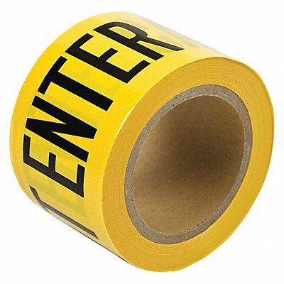 Barricade Tape Yellow/Black 200ft x 3 In MPN:91224