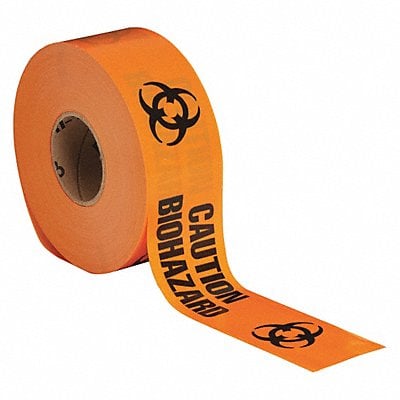 Barricade Tape Orange/Black 1000ft x 3In MPN:91448