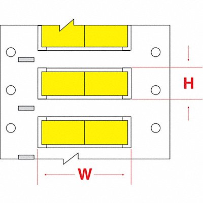 Wire Marker Wire Sleeve PermaSleeve(R) MPN:HX-1000-150-YL-J-2