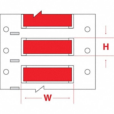 Wire Marker Wire Sleeve PermaSleeve(R) MPN:PS-094-150-RD