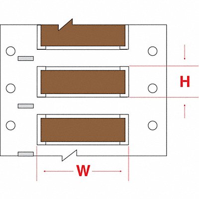 Wire Marker Wire Sleeve PermaSleeve(R) MPN:PS-094-2-BR