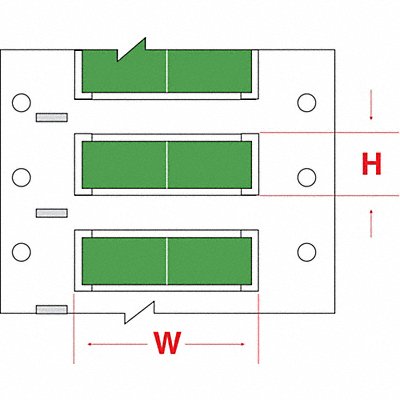 Wire Marker Wire Sleeve PermaSleeve(R) MPN:PS-125-150-GR-S-2