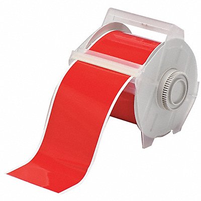 F0283 Tape Red 100 ft L 4 in W MPN:113119