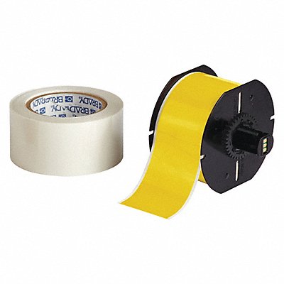 Label Tape Roll Yellow 2-1/4 in W MPN:B30C-2250-483YL-KT