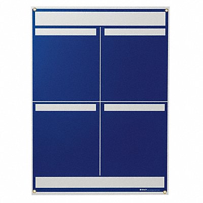 LEAN METRIC BOARD 25INX34.25INBLUE MPN:114611