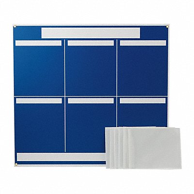 LEAN METRIC BOARD 37.25INX34.25IN BLUE MPN:114613