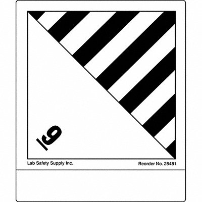 DOT Container Label 4-3/4 Label W PK100 MPN:28481LS