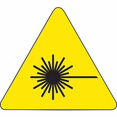 Warning Labels 1/2inHx1/2inW Vinyl PK10 MPN:60187