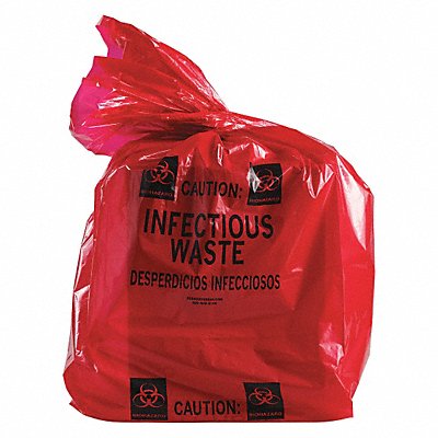 Biohzrd Bags 20 to 30 gal Red PK100 MPN:ASB-3BAG