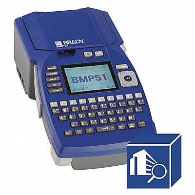 Label Printer Blue 6 H 2.60 lb. MPN:BMP51-AM-BWSSFID