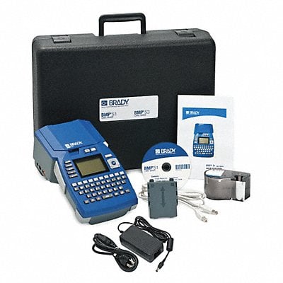 Portable Label Printer Kit BMP51 1in/sec MPN:BMP51-KIT-AC