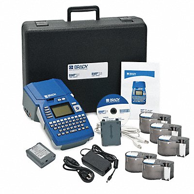 Portable Label Printer Kit BMP51 1in/sec MPN:BMP51-KIT-LS