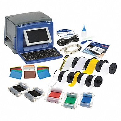 Desktop Label Printer Kit BBP31 4in Tape MPN:S3100W-LEAN-KIT