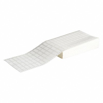 Dot Matrix Labels 1.5 W x 0.75 H Wht MPN:BCDAT-12-619-10