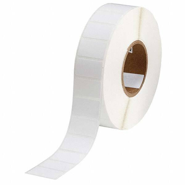 Label Maker Label: White, Nylon, 1-3/4