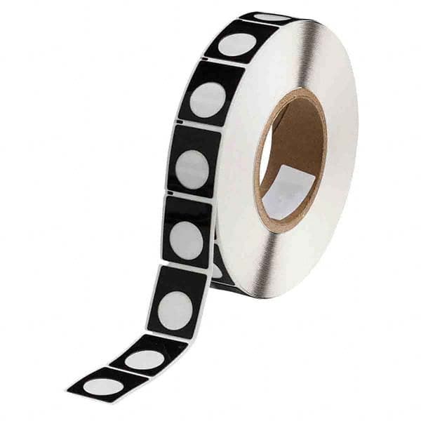 Label Maker Label: Black, Polyester, 500 per Roll MPN:106355