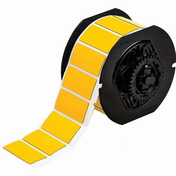 Label Maker Label: Yellow, Polyester, 300 per Roll MPN:118029